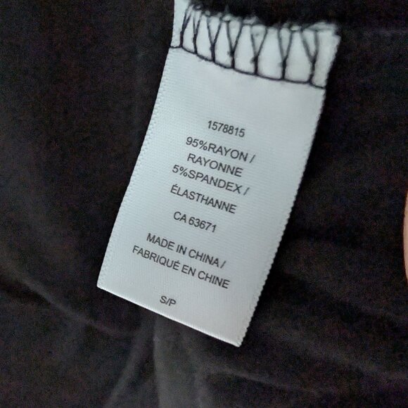 3/$30 BCBGeneration black t shirt casual dress - Picture 3 of 5